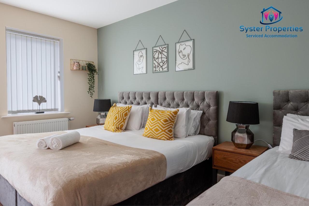 Syster Properties Serviced Accommodation Leicester 5 Bedroom House Glen View מראה חיצוני תמונה