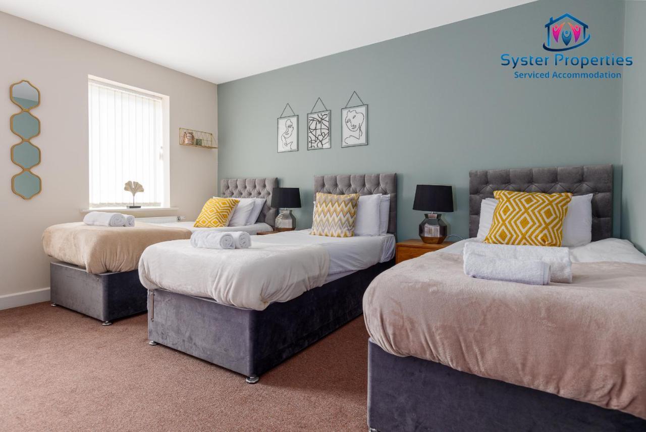 Syster Properties Serviced Accommodation Leicester 5 Bedroom House Glen View מראה חיצוני תמונה