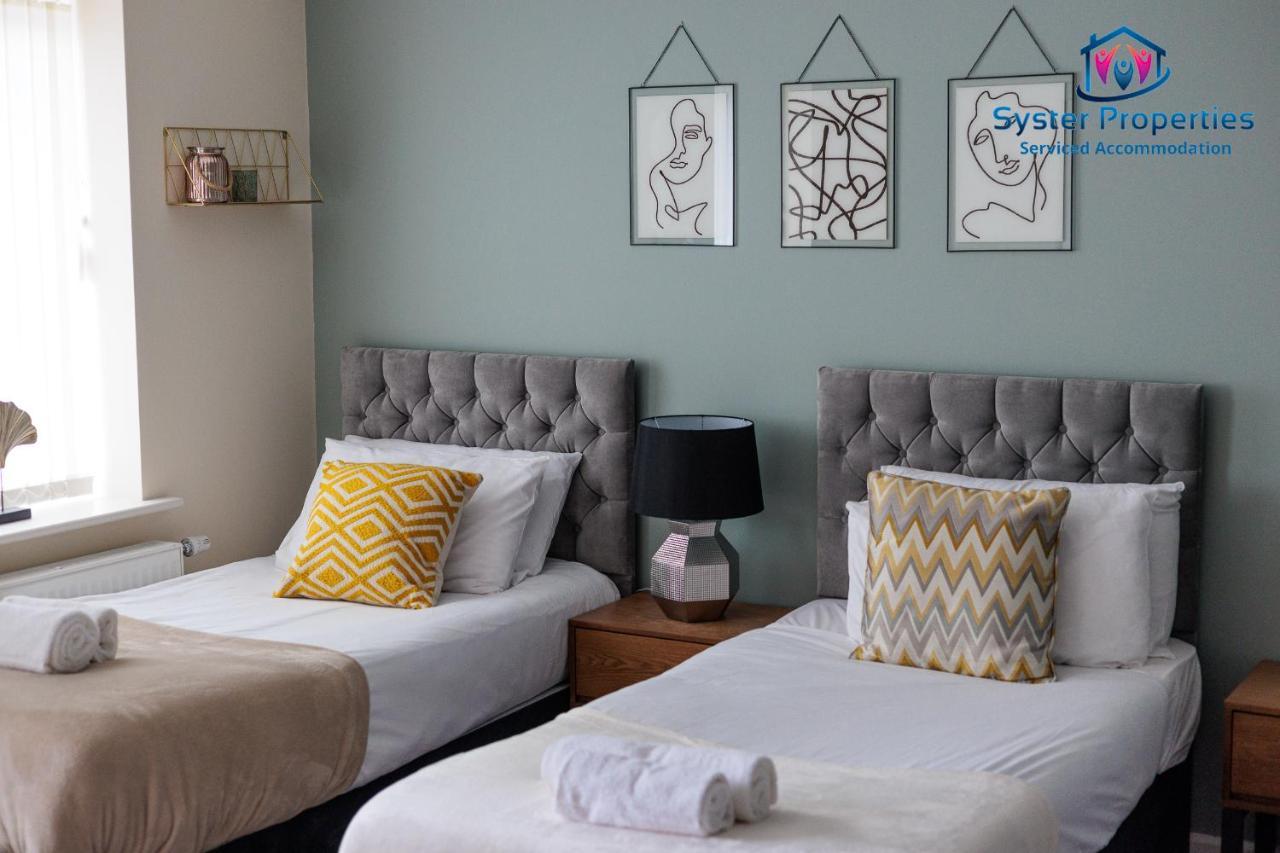 Syster Properties Serviced Accommodation Leicester 5 Bedroom House Glen View מראה חיצוני תמונה