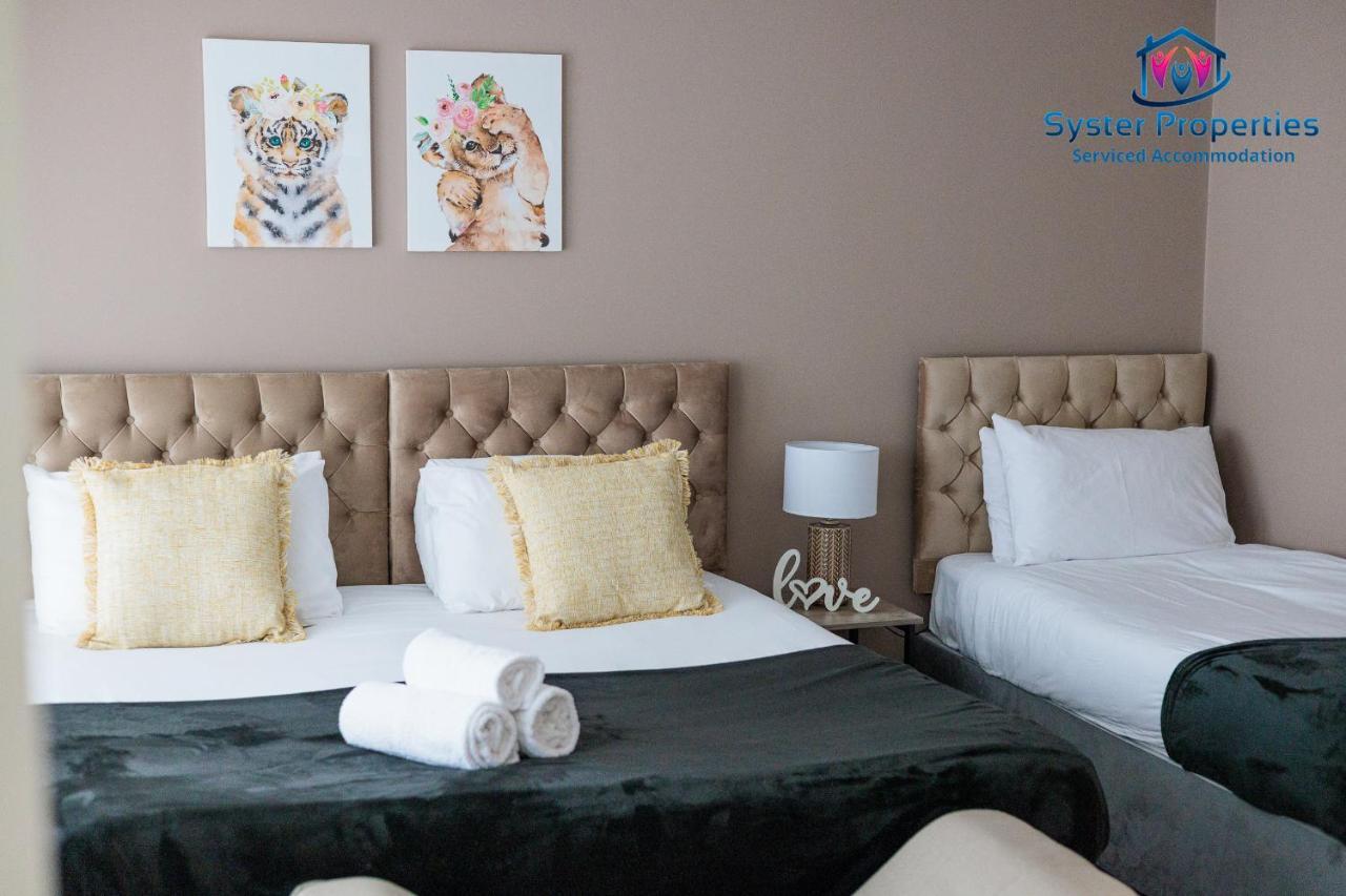 Syster Properties Serviced Accommodation Leicester 5 Bedroom House Glen View מראה חיצוני תמונה