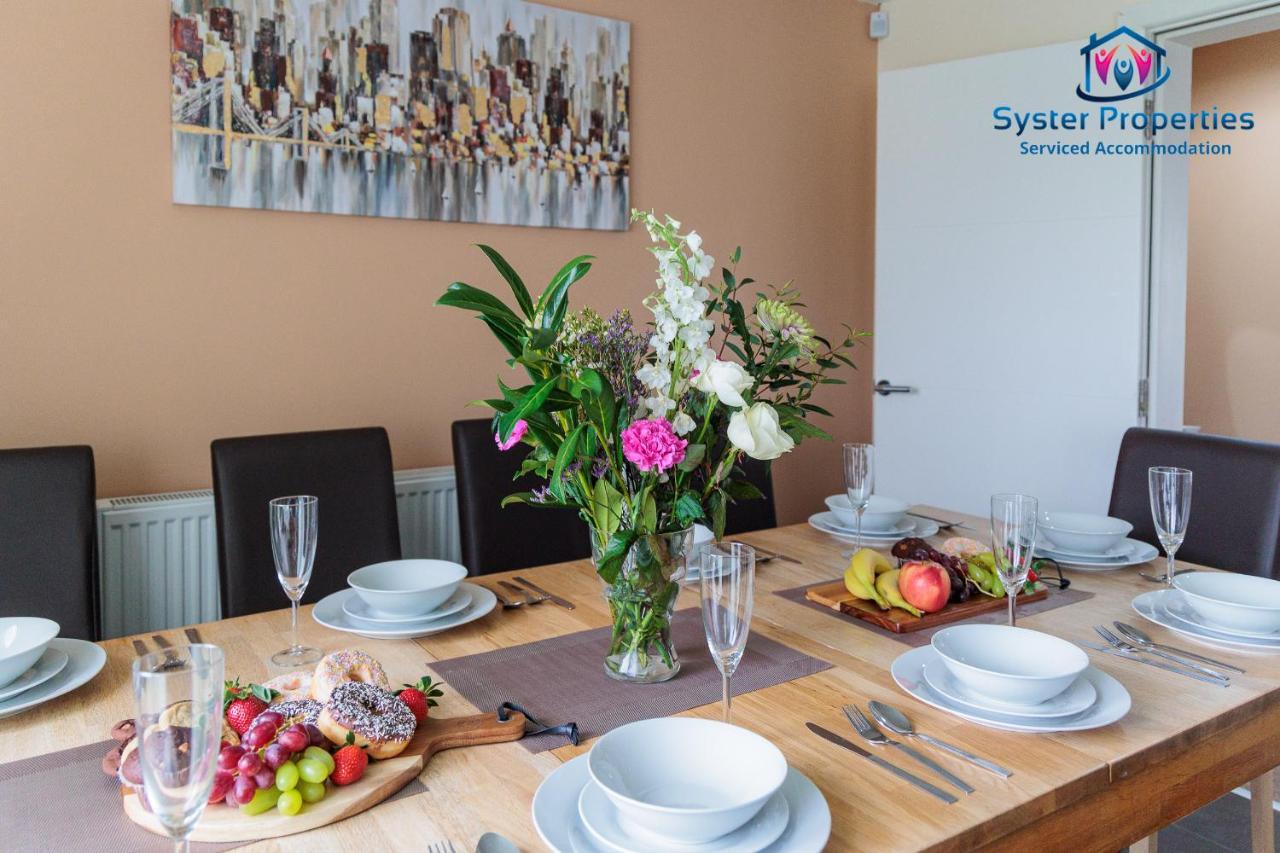Syster Properties Serviced Accommodation Leicester 5 Bedroom House Glen View מראה חיצוני תמונה