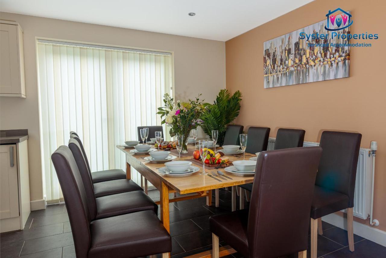 Syster Properties Serviced Accommodation Leicester 5 Bedroom House Glen View מראה חיצוני תמונה